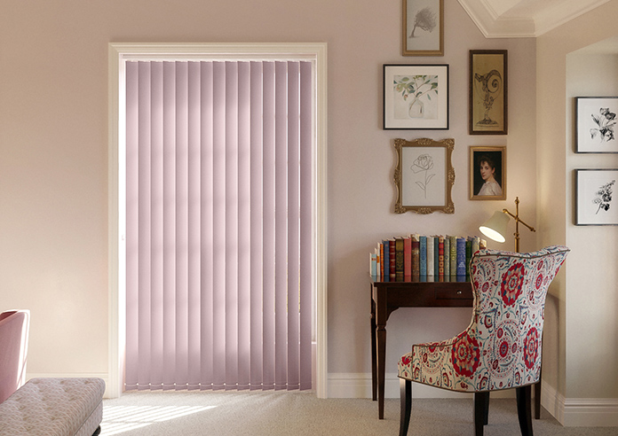Trinity (Blackout), Soft Pink - Vertical Blind - Image 3